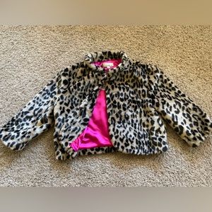 Forever21 Faux Fur Leopard Jacket